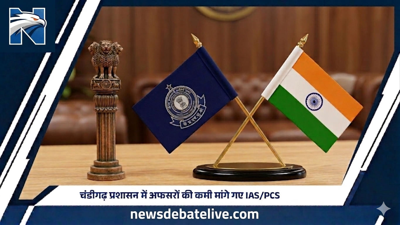 चंडीगढ़ प्रशासन में अफसरों की कमी, हरियाणा-पंजाब से मांगे गए IAS/PCS पैनल